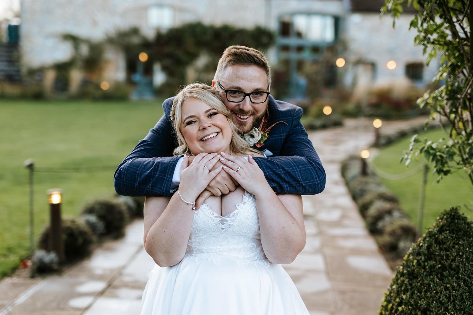 Priston Mill bride and groom